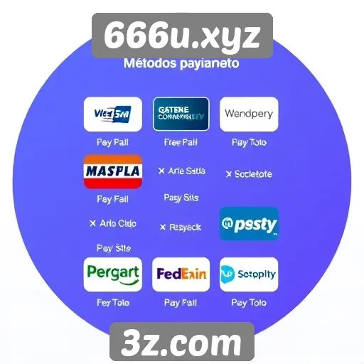 Métodos de pagamento aceitos no 666u.xyz